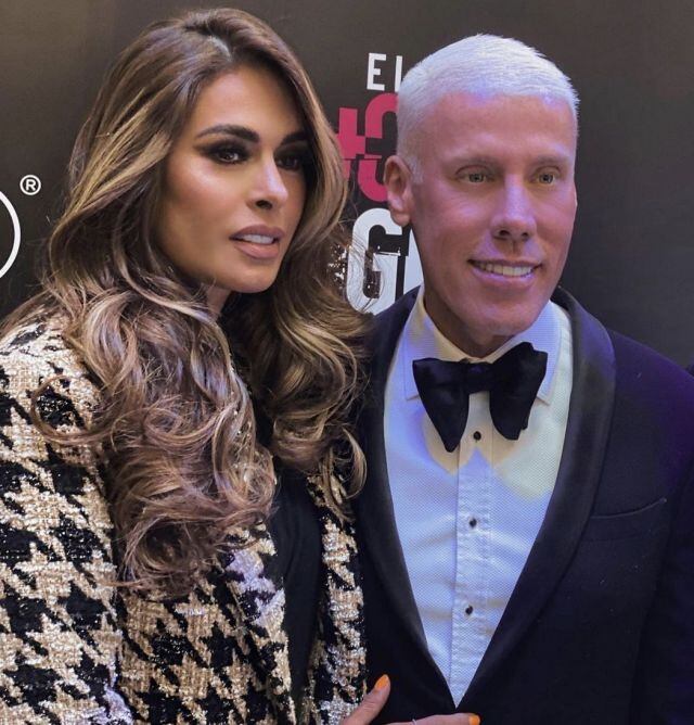 Galilea Montijo fue interceptada por reporteros en el lanzamiento de una máscara de pestañas