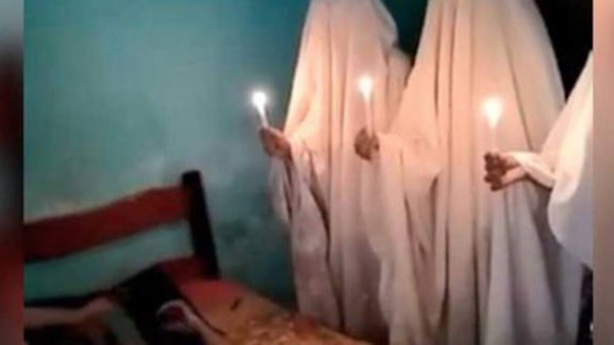 Un chico casi muere del susto por una broma paranormal