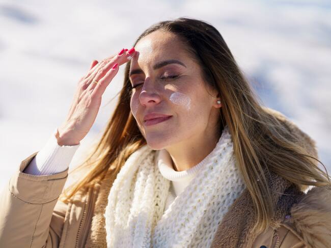 Protector solar hasta en invierno