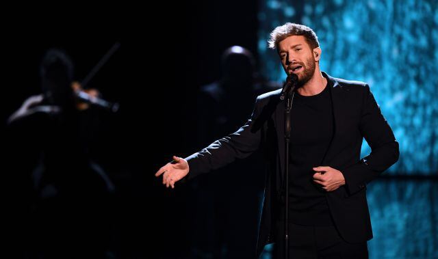 Pablo Alborán durante los 34 premios Goya