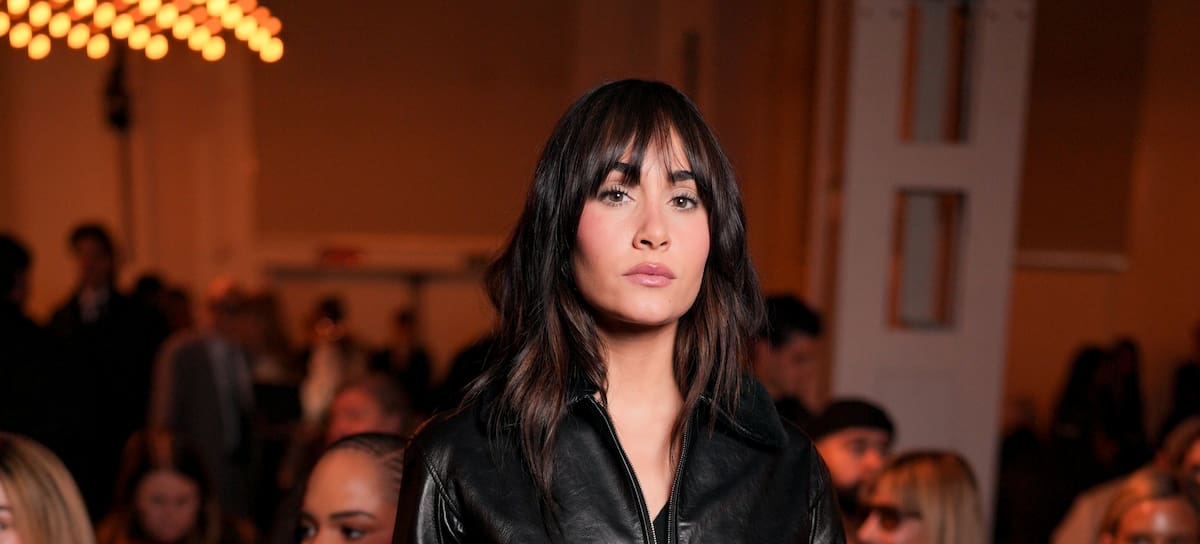 Aitana en el desfile de Fendi
