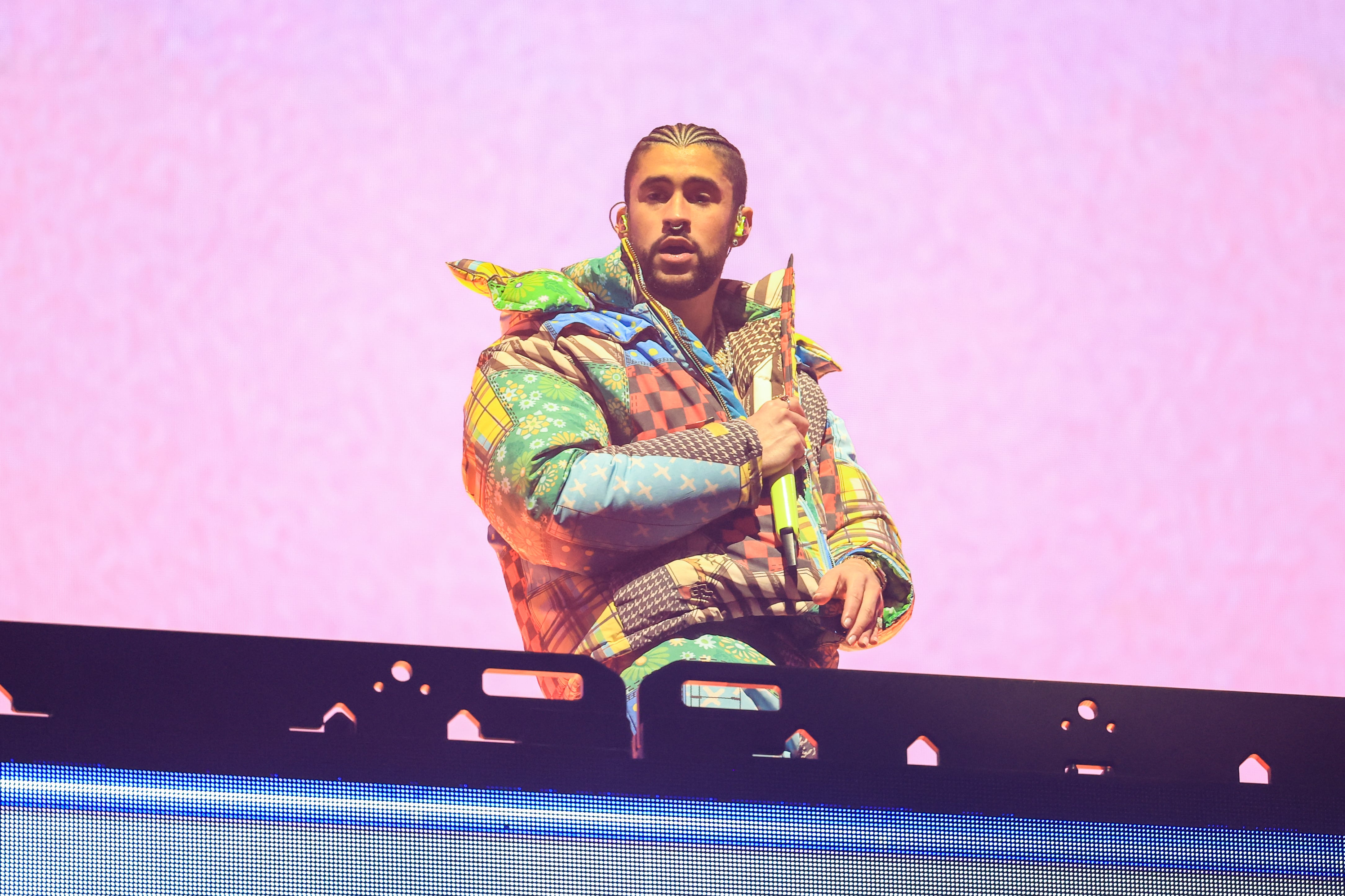 Bad Bunny en el Coachella 2023