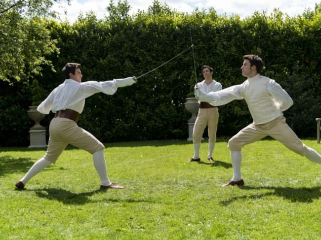 Los hermanos Bridgerton en la nueva tanda de capítulos