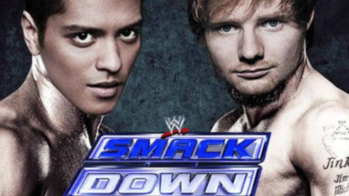 Bruno Mars contra Ed Sheeran