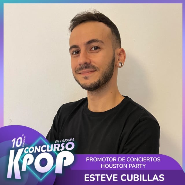 Esteve Cubillas, jurado del Concurso de K-Pop en España