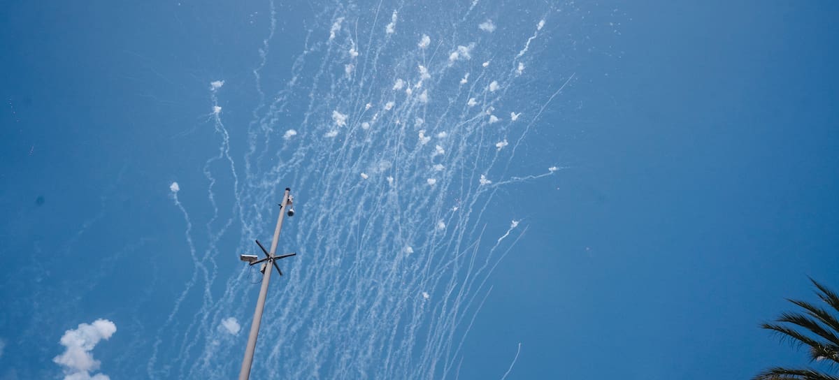 Mascletà en Valencia