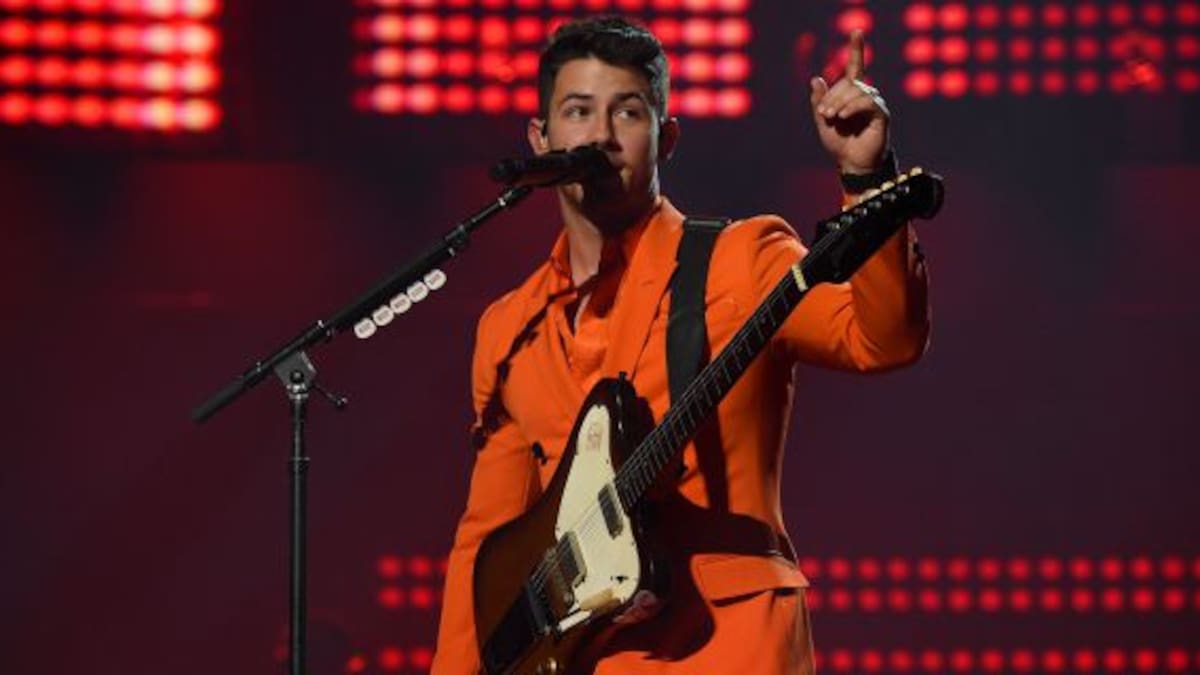 La tierna cábala de Nick Jonas antes de salir al escenario