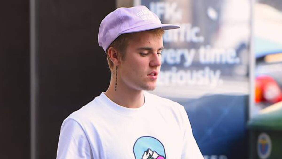 Justin Bieber adornó su auto con una frase religiosa