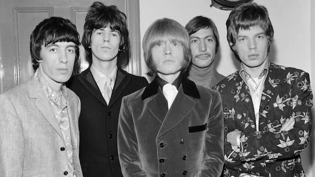 The Rolling Stones, en Londres, en septiembre de 1966.