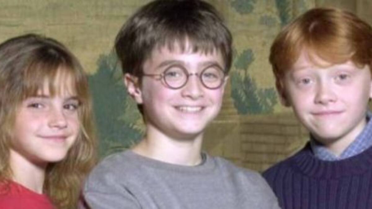 ¡Así fue el casting de los protagonistas de Harry Potter!