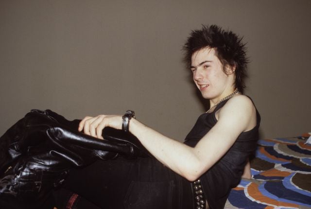 Sid Vicious, el líder de Sex Pistols, en 1978.