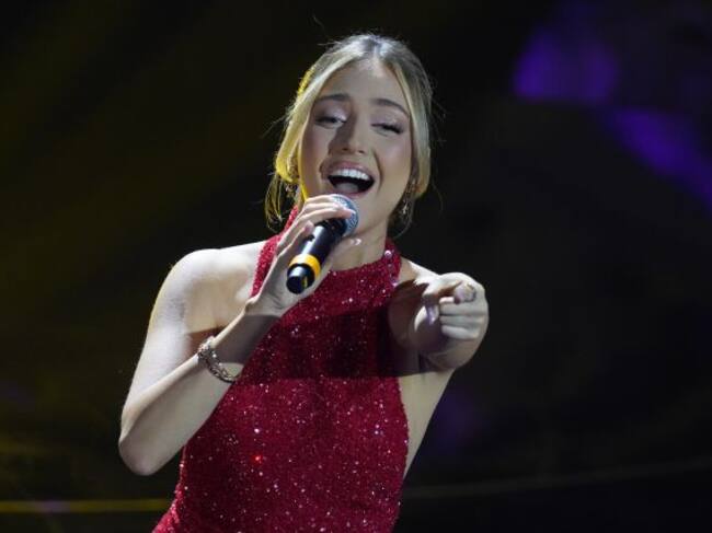 Ana Mena en el Festival San Remo