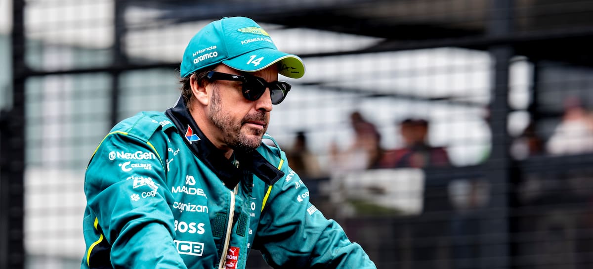 Fernando Alonso en el arranque de F1