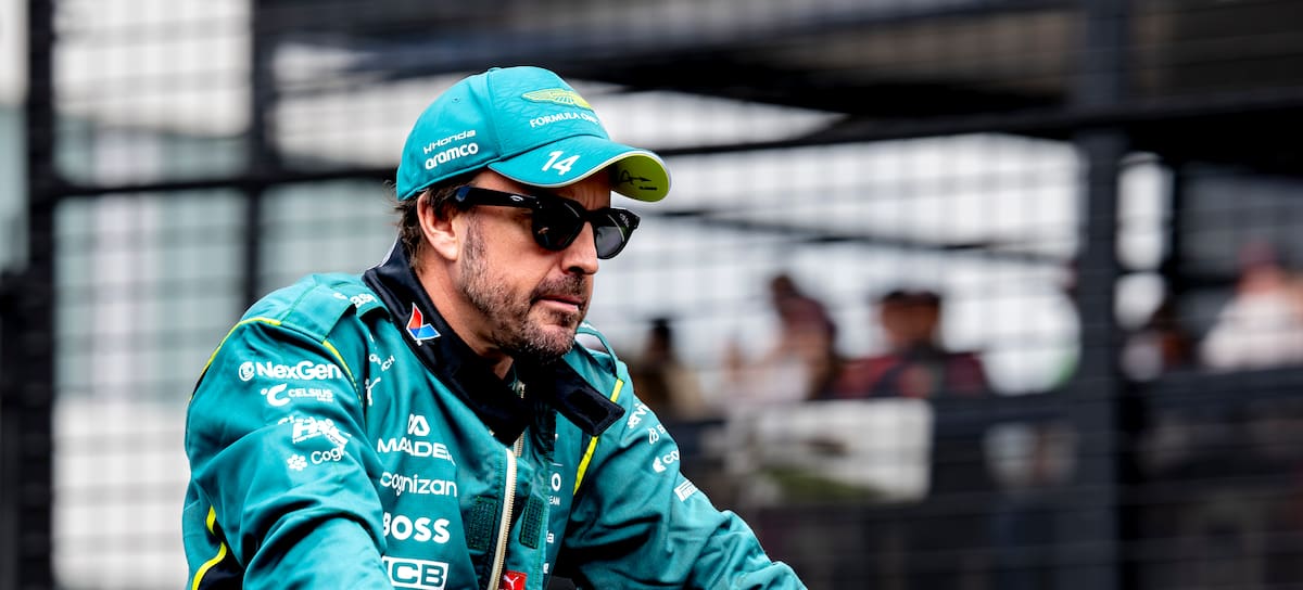Fernando Alonso en el arranque de F1