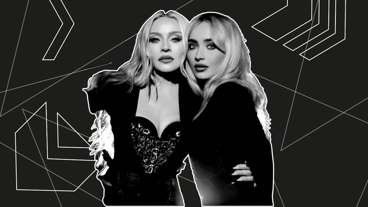 Madonna y Sabrina Carpenter unen generaciones para conquistar el Nº1 de LOS40 con 'Bring your love'