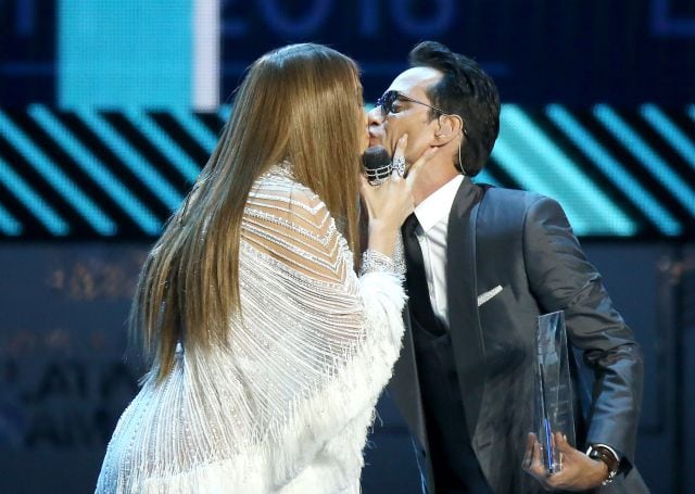 El beso de Jennifer Lopez y Marc Anthony que ha dado la vuelta al mundo.