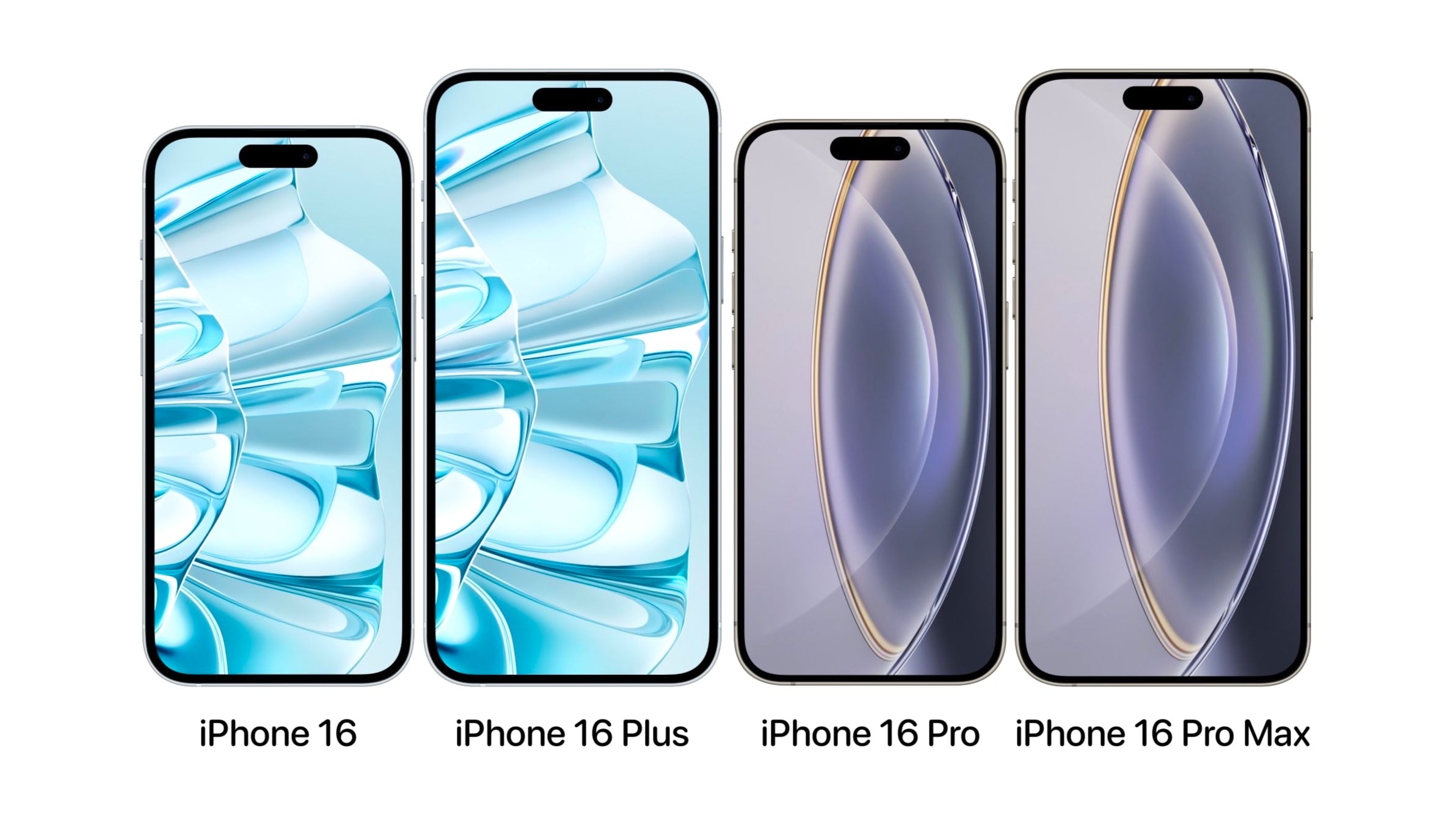 Comparativa linea iPhone 16