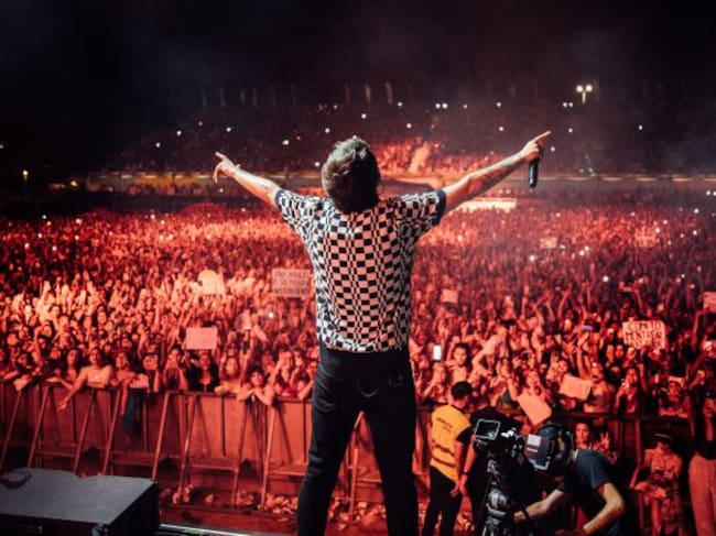 El repertorio de Tomlinson encantó a los asistentes.