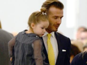 Hija de Beckham es víctima de las redes sociales con solo 6 años