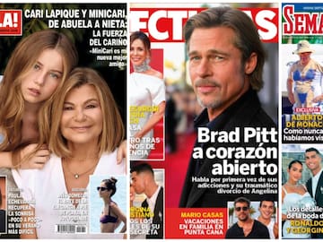 Las portadas de las revistas del corazón de hoy, miércoles 19 de agosto: Cristiano y Georgina, Paula Echevarría y Juls Janeiro
