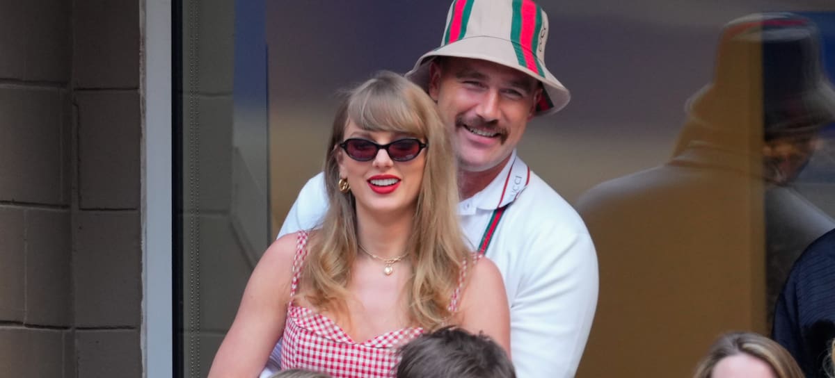Taylor Swift y Travis Kelce en el ' US Open' de tenis en septiembre de 2024 en Nueva York.