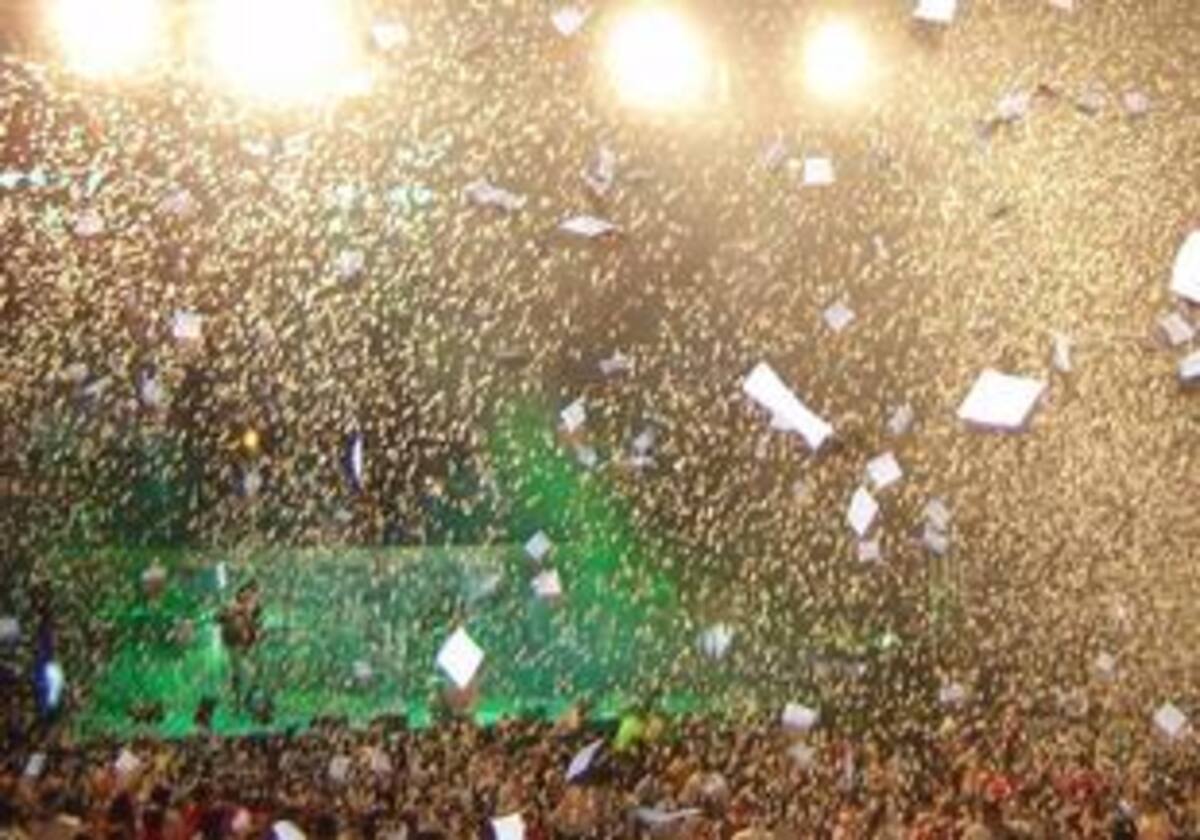 Explosión del concierto