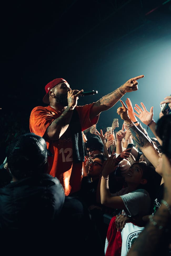 Eladio Carrión, en concierto en Bilbao, dentro de su gira DON KBRN.