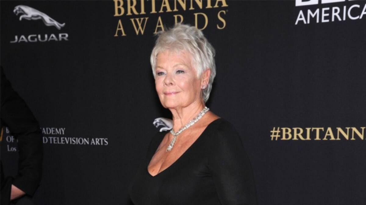 Judi Dench no puede viajar sola debido a sus problemas de visión