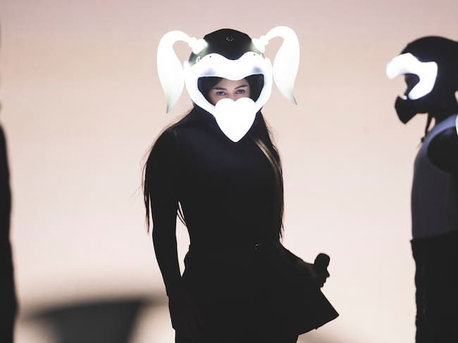 Rosalía en el arranque de su concierto en el Primavera Sound de Madrid al ritmo de 'Saoko'