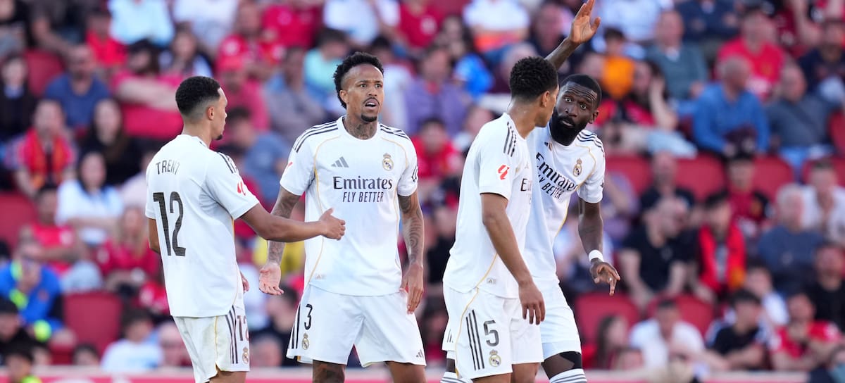 Real Madrid CF en su encuentro contra el Mallorca en LaLiga