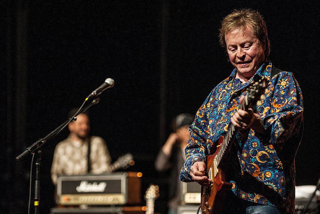 El compositor y guitarrista Rick Derringer, 2014