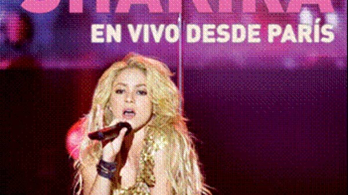 "Shakira, en vivo desde Paris"Disponible el proximo 6 de diciembre Celebrando el éxito de su tour mundial "Sale el Sol'