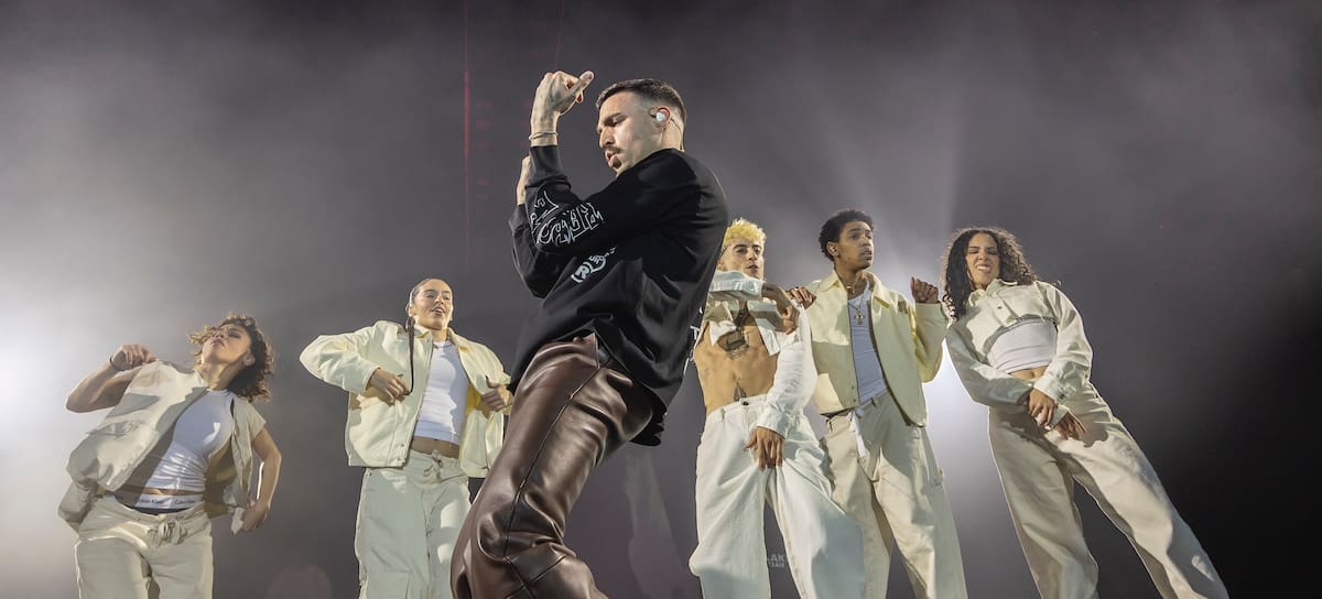 Rels B en su concierto en Barcelona, en 2025