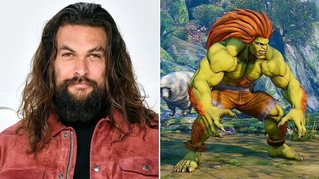 ¿ Veremos a Jason Momoa de verde en la peli de Street Fighter ?