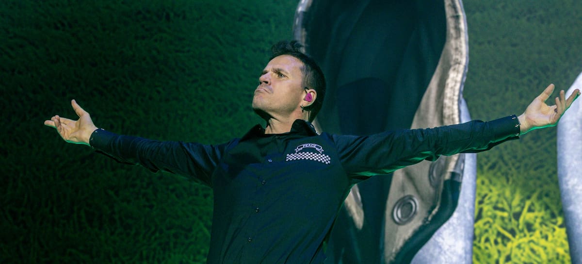 Dani Martín, durante su concierto en el Movistar Arena el 14 de noviembre