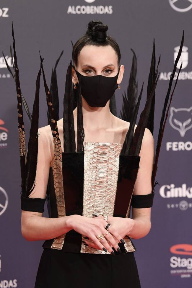 Milena Smit en los premios Feroz 2021