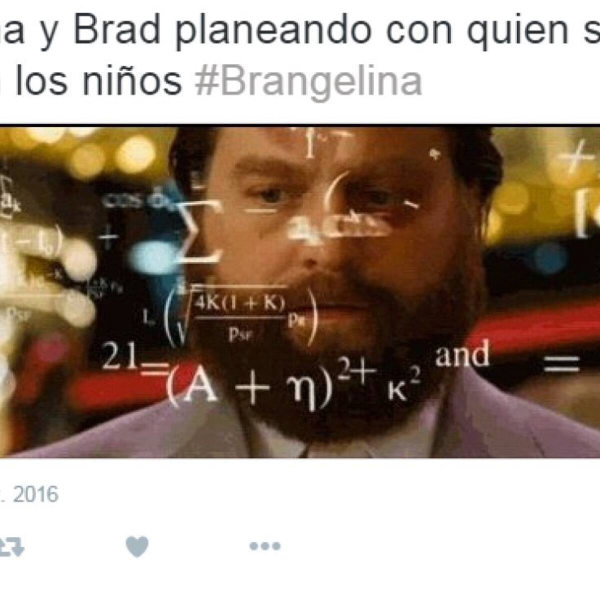 Los mejores memes de #Brangelina