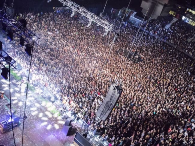 Crystal Fighters en el Wizink Center (Madrid). Foto: Wilma Lorenzo