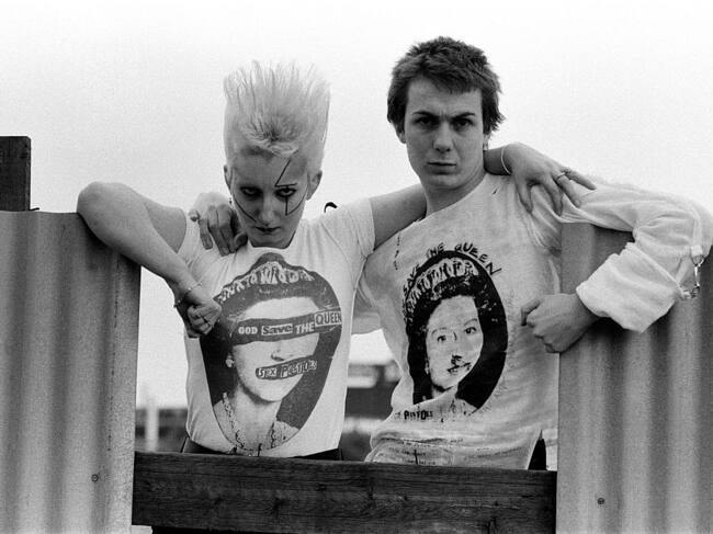 La icónica imagen de 'God Save The Queen'