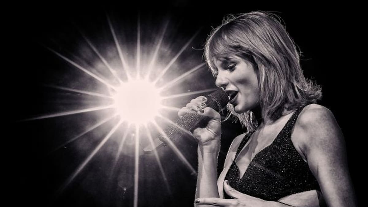 Así se las gasta Taylor Swift en directo