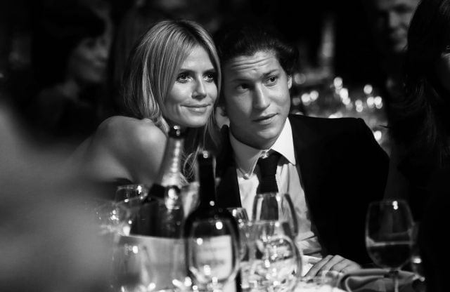 Heidi Klum con el que fue su pareja durante tres años, Vito Schnabel.