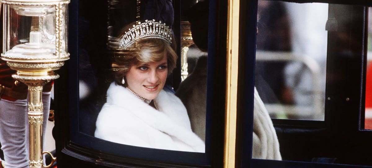 Diana de Gales en Londres en 1981