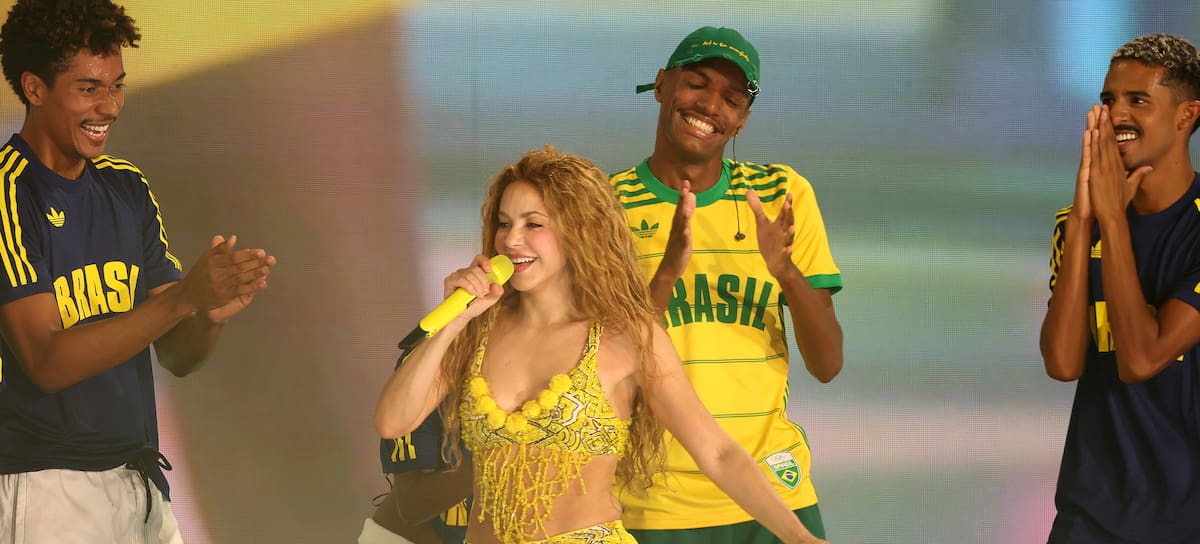 Shakira en su concierto de Copacabana.