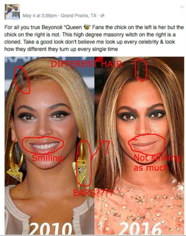 ¿Beyoncé es un clon?