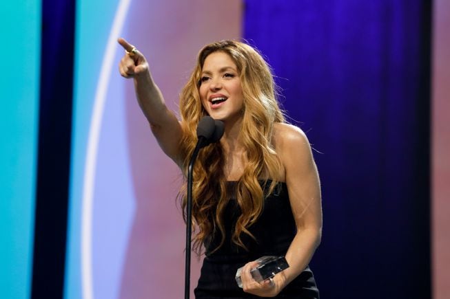 Shakira en los Billboard Latin Women In Music.