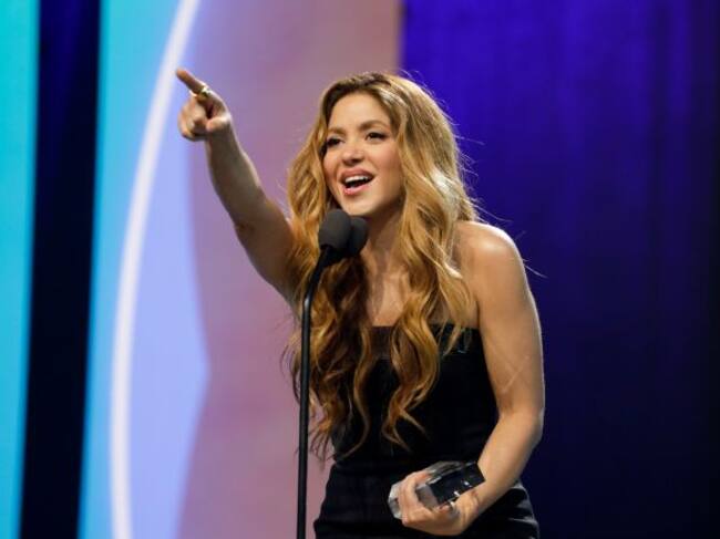 Shakira en los Billboard Latin Women In Music.