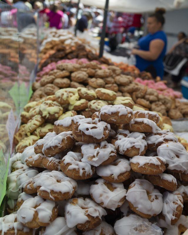 Rosquillas de Santa Clara, típicas de San Isidro.