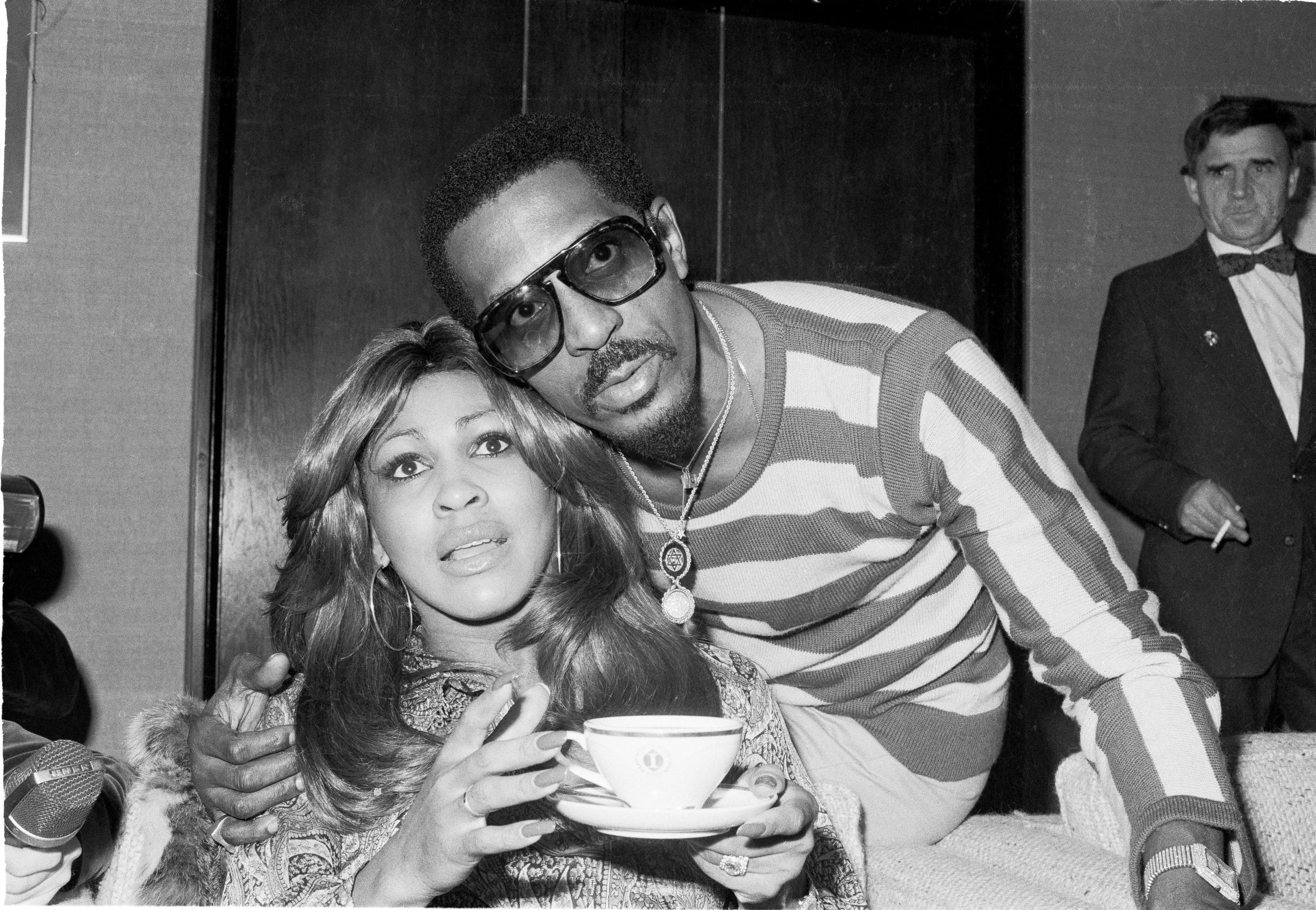 Ike y Tina Turner en Londres el año 1975.