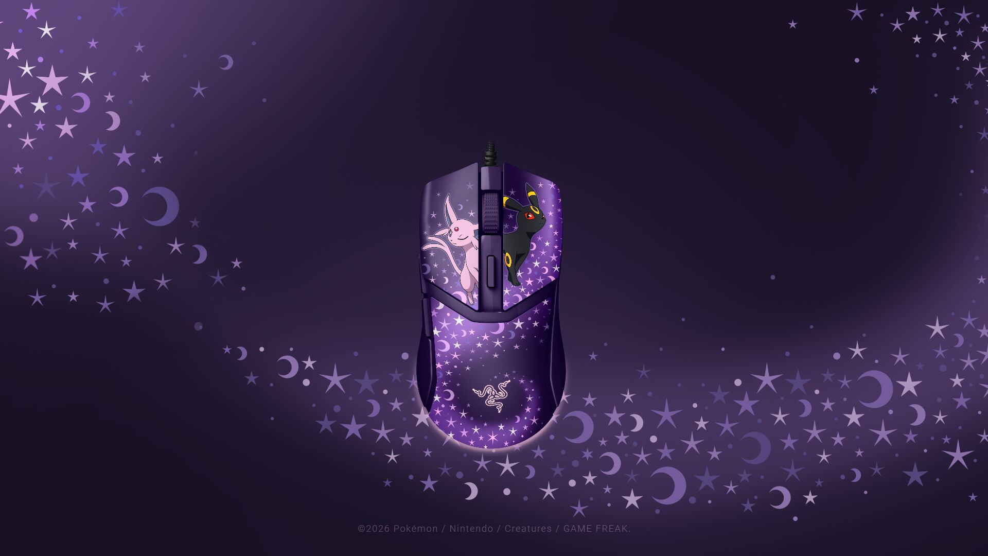Razer celebra el 30.º aniversario de Pokémon con la espectacular colección 'Espeon & Umbreon'