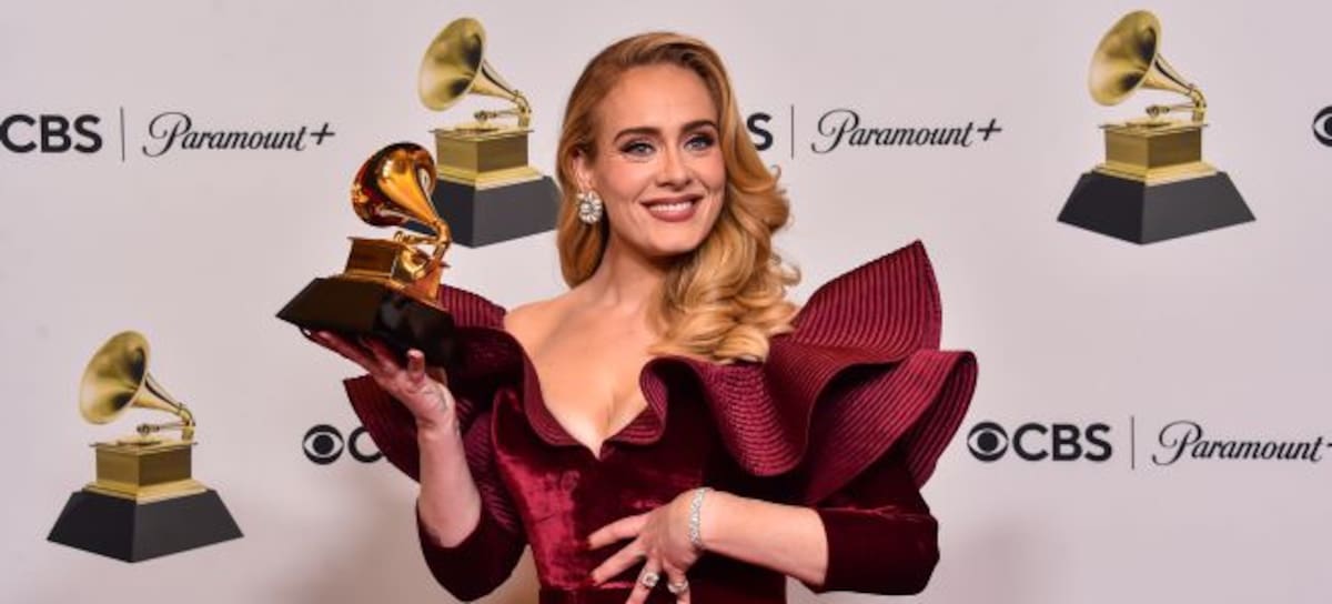 Adele, en los Grammy 2023.